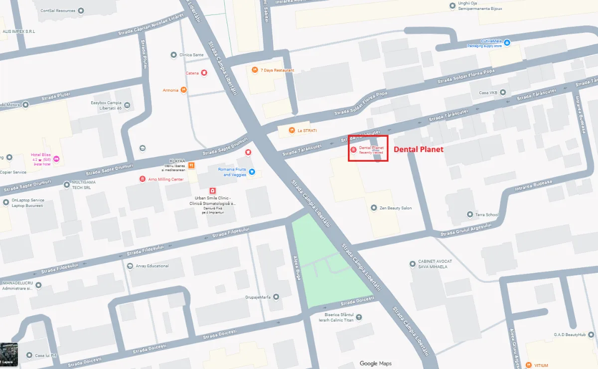 Google Maps locație